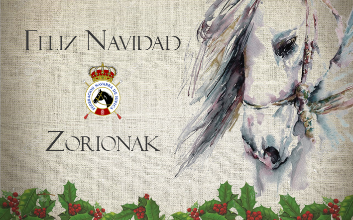 La Federaci&oacute;n Navarra de H&iacute;pica os desea una Feliz Navidad